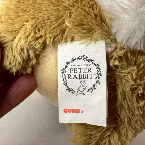 Beatrix Potter Peter Rabbit 8 inch Plush Stuffed Animal by Gund - Picture 3 of 4
